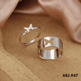 Two Souls, One Journey: The ARJ-947 Butterfly Couple Rings