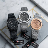 Portive Men’s Stealth Black Edition – Modern Chronograph-Style Statement Watch (No Box)