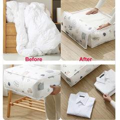 Premium Quality Large Quilt Storage Bag – Waterproof Clothing & Closet Organizer