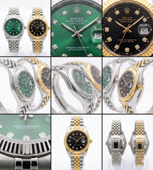 Luxury Rolex Timepieces: The Epitome of Horological Excellence and Iconic Design ( golden with black dial )