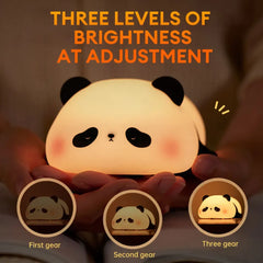 Glow-in-the-Dark Cuddle Buddy: The Ultimate Squishy Panda Night Light