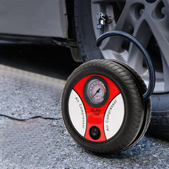 Professional 260 PSI Portable Car Air Pump – Heavy Duty 12V DC Electric Compressor and Emergency Tyre Inflator