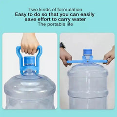19 Liter Water Bottle Handle Lifter | Heavy Duty Ergonomic Carrier for 5 Gallon Bottles | Durable Plastic Water Bottle Lifting Tool