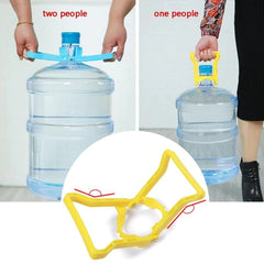 19 Liter Water Bottle Handle Lifter | Heavy Duty Ergonomic Carrier for 5 Gallon Bottles | Durable Plastic Water Bottle Lifting Tool