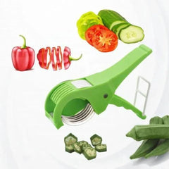 Multi-Vegetable Cutter with 5 Sharp Blades – Efficient Kitchen Slicer