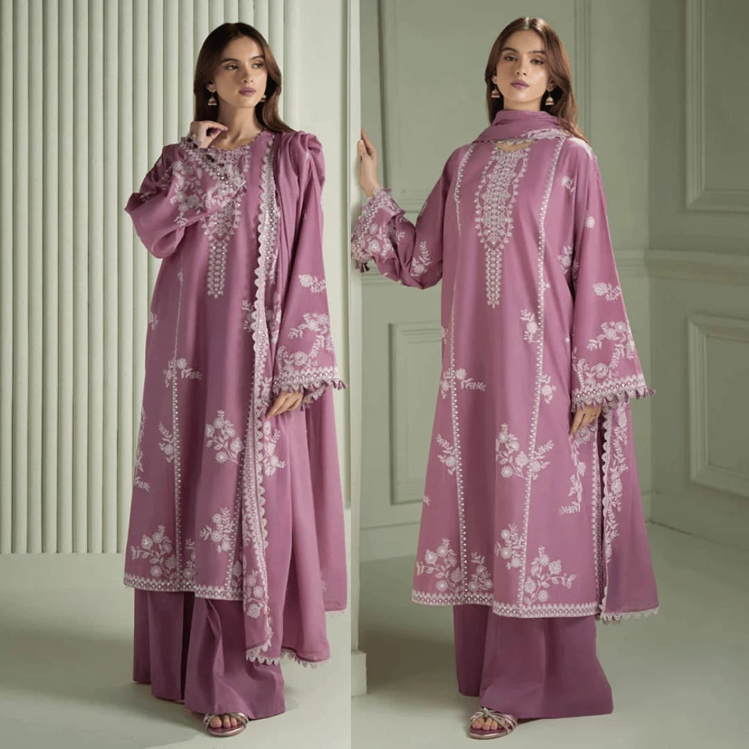 Naqoosh Casual Summer Collection 3- Piece Unstitched | Code 796